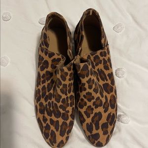 Leopard booties